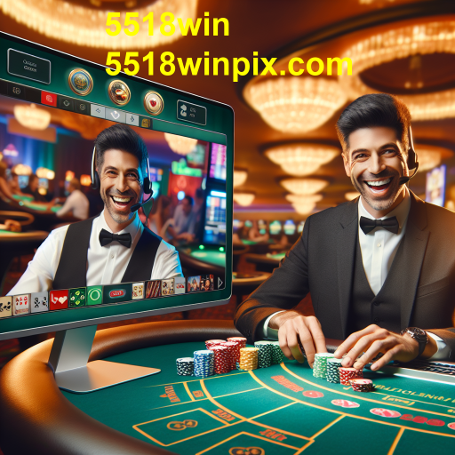 A Emoção do Cassino Ao Vivo no 5518win